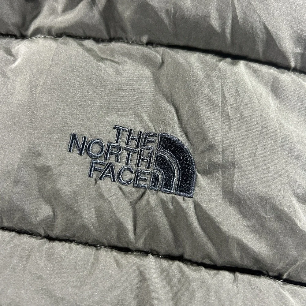 The North Face Puffer Vest Mens Small Green 550 Goose‎ Down Quilted NF0A3CR5